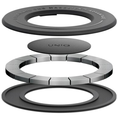 Magnetinis laikiklis Uniq SnapMount lipnus – juodas 2