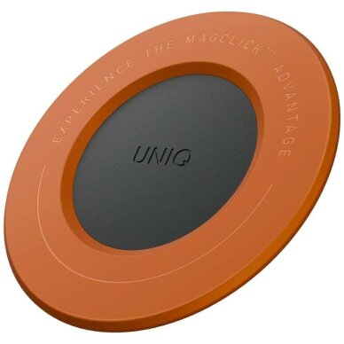 Magnetinis laikiklis Uniq SnapMount lipnus – oranžinis ir juodas