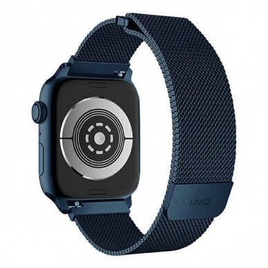 Apyrankė Uniq Dante Apple Watch Series 4/5/6/7/8/9/ SE 38/40 / 41mm. Stainless Steel Mėlyna 1 Apyrankė Uniq Dante Apple Watch Series 4/5/6/7/8/9/ SE 38/40 / 41mm. Stainless Steel Mėlyna 1
