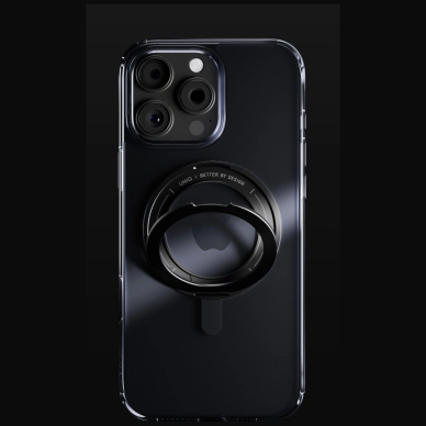 Uniq Swivix 360 Rotating su atrama Dėklas skirtas iPhone 16 Pro Max - Juodas 3