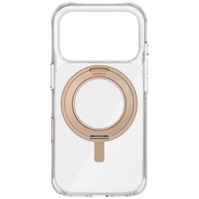 iPhone 17 Pro Uniq Swivix Rotating Kickstand 360 dėklas – auksinis 2