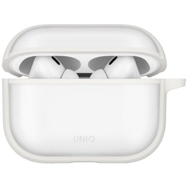 AirPods Pro 3 Uniq Veren dėklas – baltas 1 AirPods Pro 3 Uniq Veren dėklas – baltas 1
