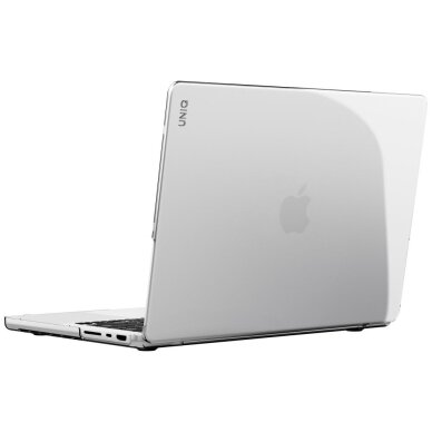 MacBook Pro 14" M1–M4 (2021–2024) dėklas Uniq Vero – skaidrus 3