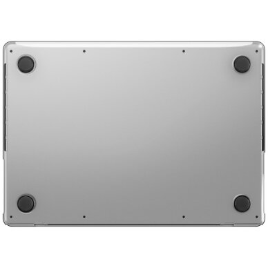 MacBook Pro 14" M1–M4 (2021–2024) dėklas Uniq Vero – skaidrus 4