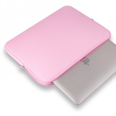 Universalus užsegamas dėklas/įmautė 14 slider tablet Rožinis 2