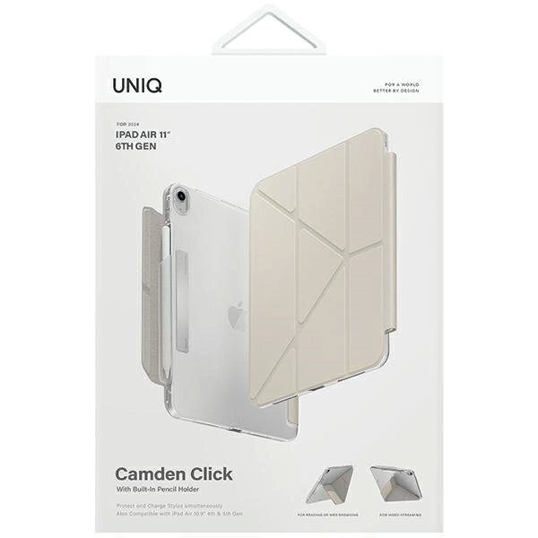 Uniq Camden Click Dėklas iPad Air 11 2024 - beige 9