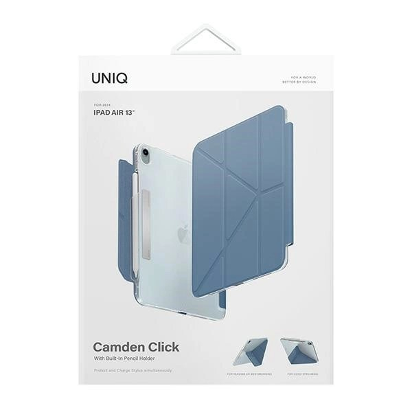 Uniq Camden Click Dėklas iPad Air 13" (2024) - mėlynas 9 Uniq Camden Click Dėklas iPad Air 13" (2024) - mėlynas 9