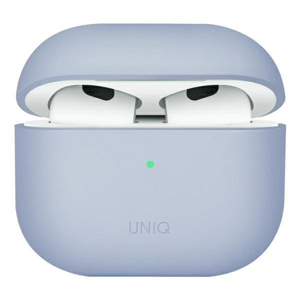 Dėklas ausinėms Uniq case Lino AirPods 3 Mėlynas Dėklas ausinėms Uniq case Lino AirPods 3 Mėlynas