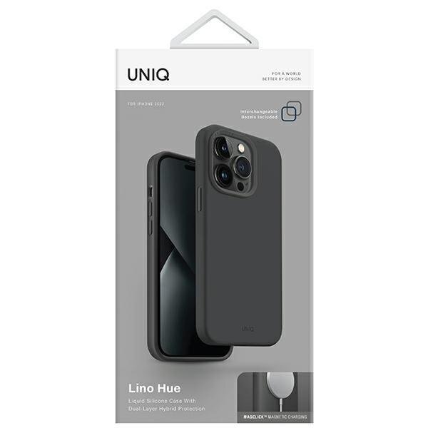 Dėklas Uniq case Lino Hue iPhone 14 Plus Pilkas 6 Dėklas Uniq case Lino Hue iPhone 14 Plus Pilkas 6