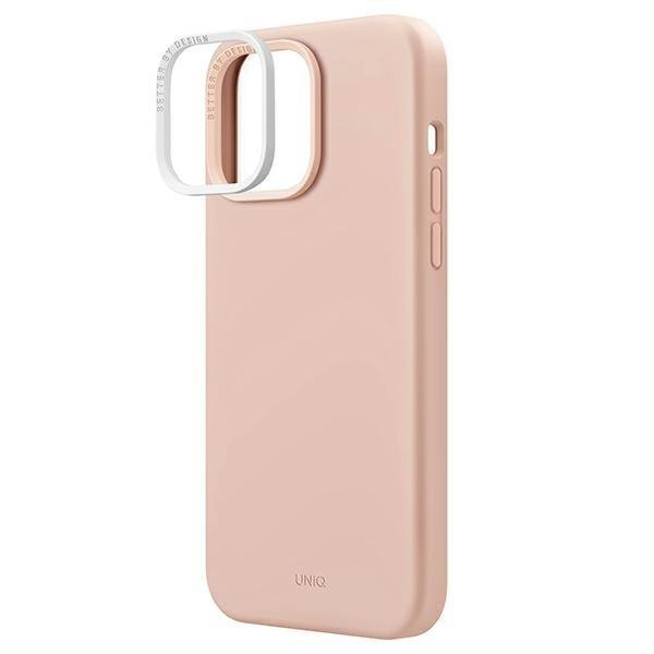 Dėklas Uniq case Lino Hue iPhone 14 Pro Max Rožinis 2