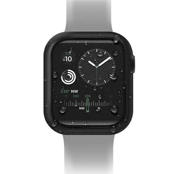 Uniq Dėklas Nautic Apple Watch Series 7/8/9 45mm Juodas/Juodas