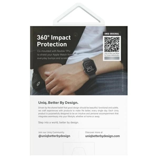 Uniq Dėklas Valencia Apple Watch Series 46mm Auksinis/Auksinis 2 Uniq Dėklas Valencia Apple Watch Series 46mm Auksinis/Auksinis 2