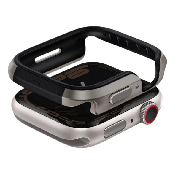 Uniq Dėklas Valencia Apple Watch Series 46mm Sidabrinis/titanium Sidabrinis 1 Uniq Dėklas Valencia Apple Watch Series 46mm Sidabrinis/titanium Sidabrinis 1