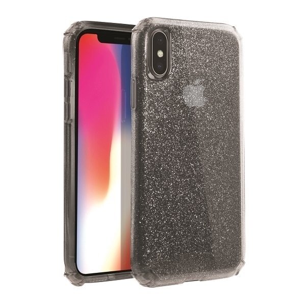 UNIQ Clarion Tinsel apsauginis dėklas iPhone XS Max juodas UNIQ Clarion Tinsel apsauginis dėklas iPhone XS Max juodas