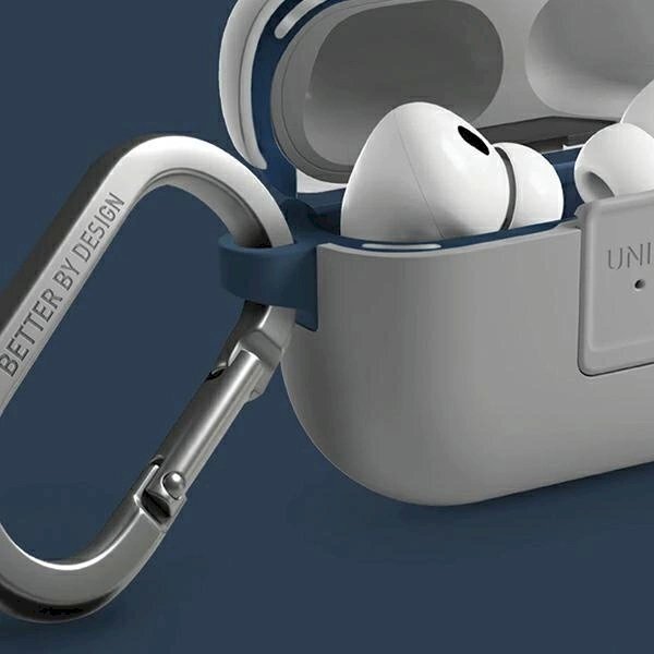 AirPods Pro 2 (2022/2023) Uniq Clyde Lock dėklas – geltonai smėlinis 3