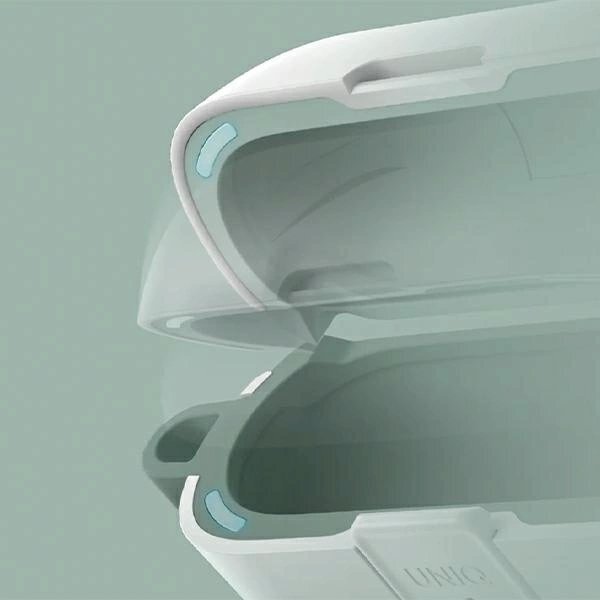 AirPods Pro 2 (2022/2023) Uniq Clyde Lock dėklas – geltonai smėlinis 5