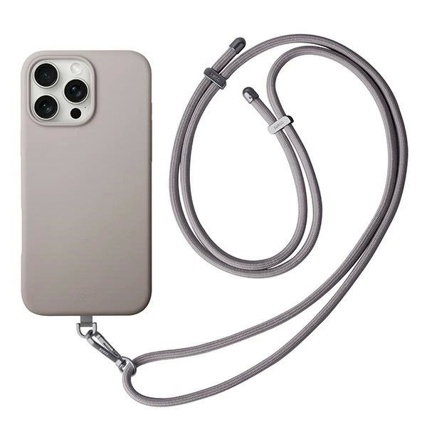 Uniq Coehl Creme iPhone 16 Pro Max 6.9 Magnetic Charging Dėklas pilkas/taupe pilkas Uniq Coehl Creme iPhone 16 Pro Max 6.9 Magnetic Charging Dėklas pilkas/taupe pilkas