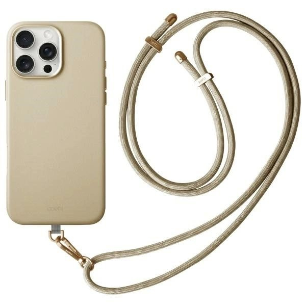 Uniq Coehl Muse Magnetic Charging Dėklas iPhone 16 Pro Max - Beige Uniq Coehl Muse Magnetic Charging Dėklas iPhone 16 Pro Max - Beige