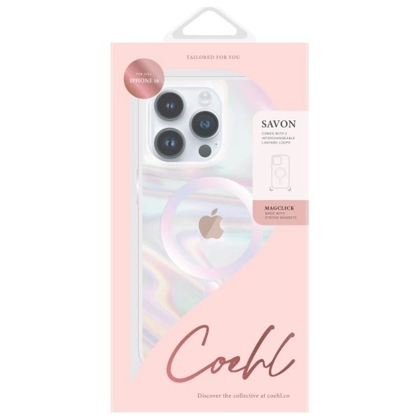Uniq Coehl Savon Magnetic Charging Dėklas iPhone 16 - Transparent 5 Uniq Coehl Savon Magnetic Charging Dėklas iPhone 16 - Transparent 5