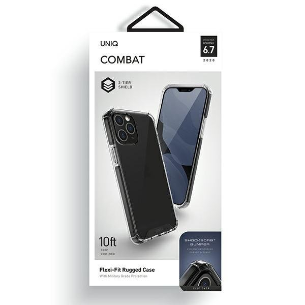 Uniq Combat Apsauginis Dėklas Iphone 12 Pro Max Juodas 3 Uniq Combat Apsauginis Dėklas Iphone 12 Pro Max Juodas 3