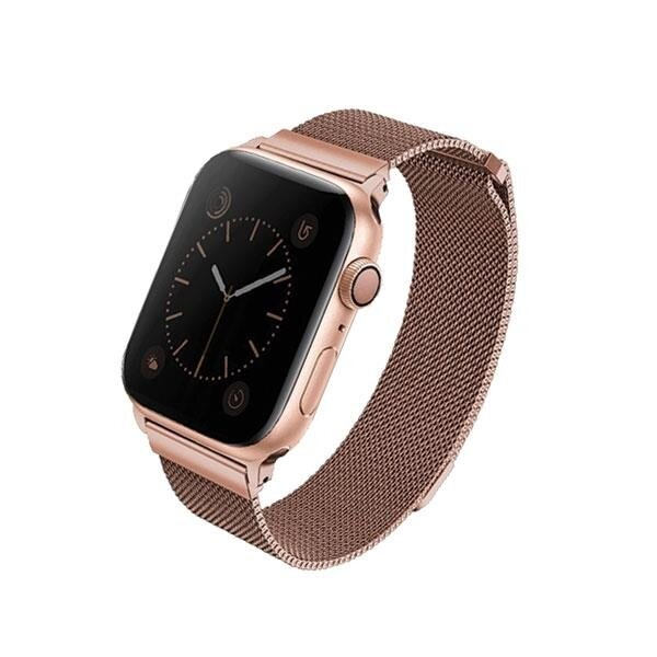 Apyrankė Uniq Dante Apple Watch Series 4/5/6/7/8/9/ SE 40 / 41mm strap. Stainless Steel rožinė 6 Apyrankė Uniq Dante Apple Watch Series 4/5/6/7/8/9/ SE 40 / 41mm strap. Stainless Steel rožinė 6
