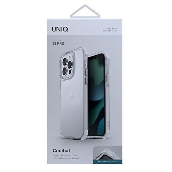 Dėklas UNIQ etui Combat iPhone 13 Pro / 13 6,1" Permatomas 3 Dėklas UNIQ etui Combat iPhone 13 Pro / 13 6,1" Permatomas 3