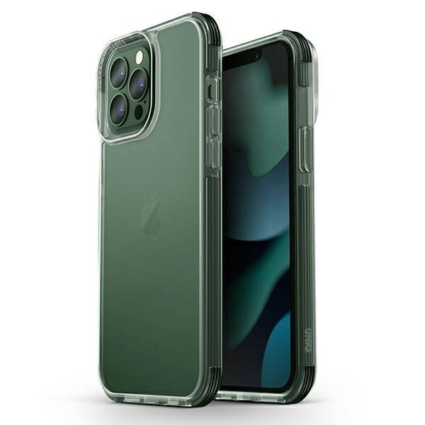 Dėklas UNIQ etui Combat iPhone 13 Pro Max Žalias Dėklas UNIQ etui Combat iPhone 13 Pro Max Žalias