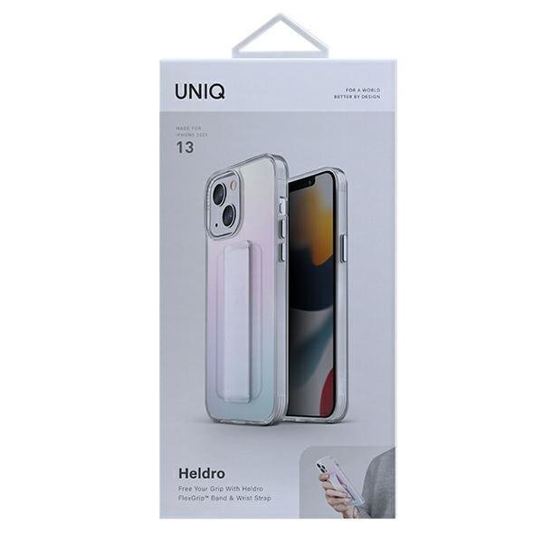 UNIQ dėklas su dieliu Heldro iPhone 13 6.1" Iridescent 5 UNIQ dėklas su dieliu Heldro iPhone 13 6.1" Iridescent 5