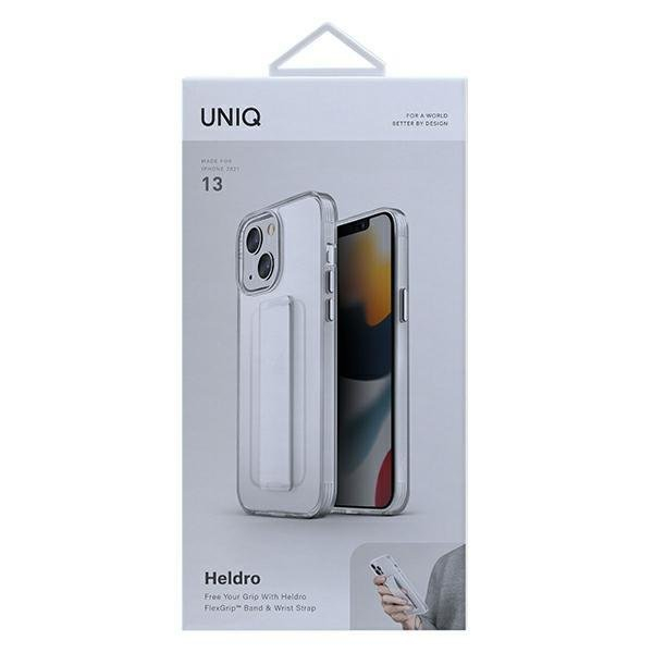 Dėklas UNIQ Heldro iPhone 13 permatomas 5 Dėklas UNIQ Heldro iPhone 13 permatomas 5