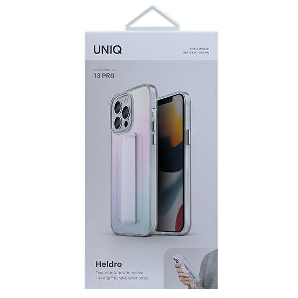 UNIQ dėklas su dirželiu Heldro iPhone 13 Pro / 13 6,1" Iridescent 6