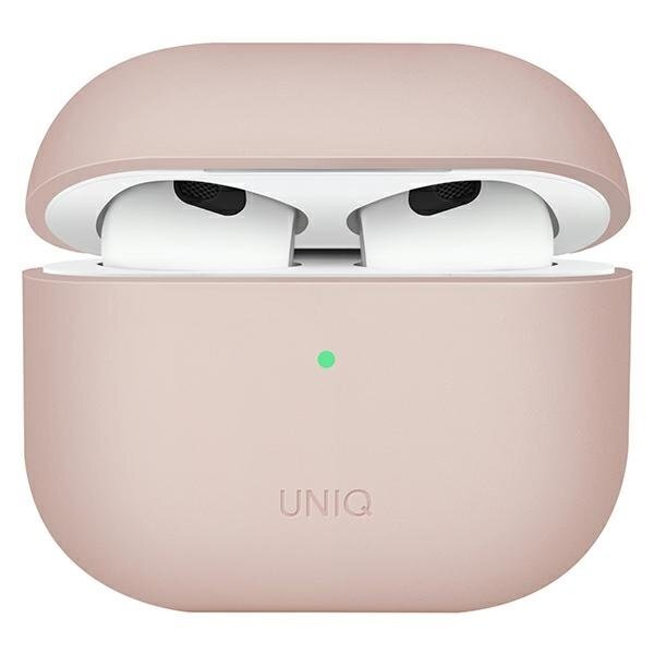 Dėklas UNIQ Lino AirPods 3 Rožinis Dėklas UNIQ Lino AirPods 3 Rožinis
