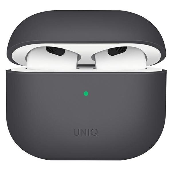 Dėklas UNIQ Lino AirPods 3 Pilkas
