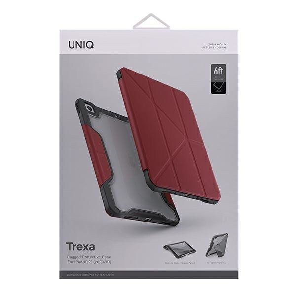 UNIQ dėklas Trexa iPad 10.2" 2021/2020/ 2019 Antimicrobial czerwony/red 7 UNIQ dėklas Trexa iPad 10.2" 2021/2020/ 2019 Antimicrobial czerwony/red 7