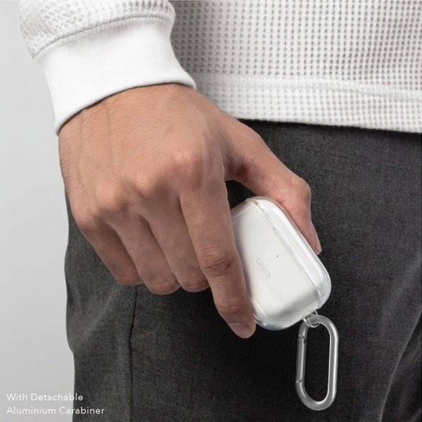 Uniq Glase AirPods Pro Dėklas smoked/smoke 8