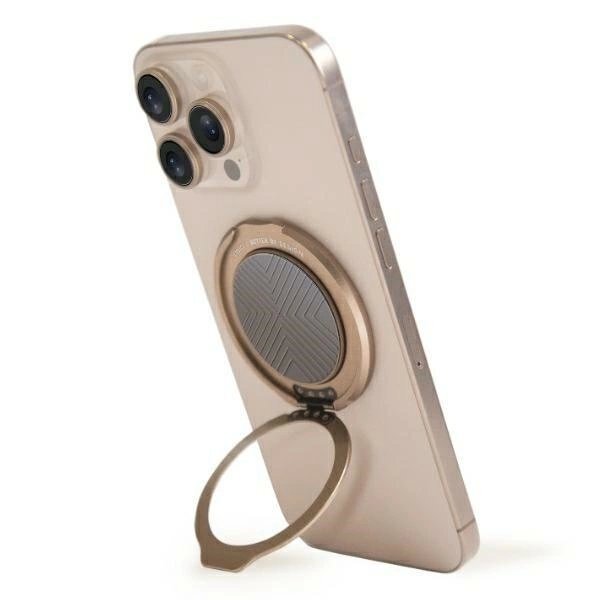 Magnetinis laikiklis Uniq Gripfit 360 su stoveliu – pilkas / flint gray