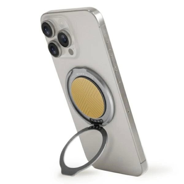 Magnetinis laikiklis Uniq Gripfit 360 su stoveliu – geltonas / canary yellow Magnetinis laikiklis Uniq Gripfit 360 su stoveliu – geltonas / canary yellow