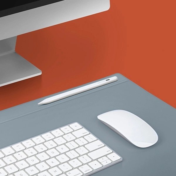 Magnetinis kilimėlis Uniq Hagen Magnetic Desk Pad dvisluoksnis – geltonas / pilkas 3