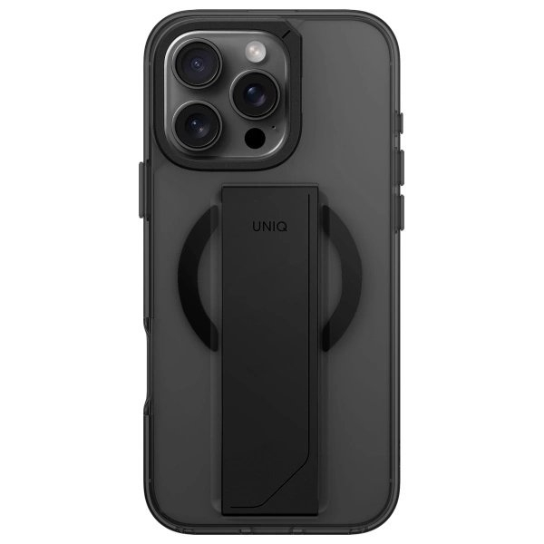 Uniq Heldro Max iPhone 16 Pro 6.3" Magclick Charging Dėklas Juodas/Vapour Smoke 1 Uniq Heldro Max iPhone 16 Pro 6.3" Magclick Charging Dėklas Juodas/Vapour Smoke 1