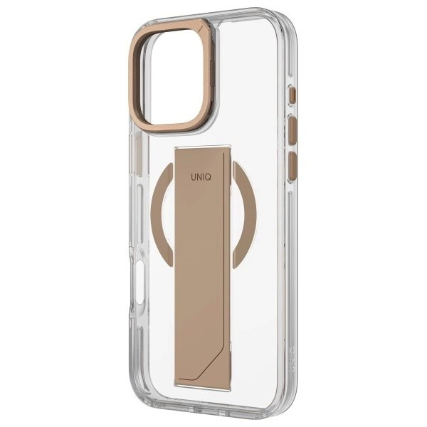 Uniq Heldro Max Magclick Charging Dėklas iPhone 16 Pro Max - Gold 2