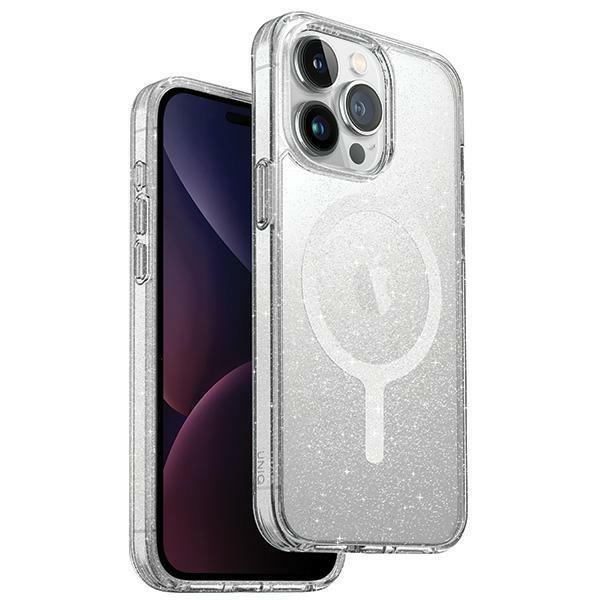 Dėklas Uniq LifePro Xtreme iPhone 15 Pro 6.1 case Magclick Charging Permatomas/tinsel lucent Dėklas Uniq LifePro Xtreme iPhone 15 Pro 6.1 case Magclick Charging Permatomas/tinsel lucent
