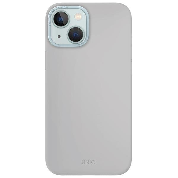 Dėklas Uniq Lino Hue iPhone 15 case 6.1 Magclick Charging light pilkos spalvos 1 Dėklas Uniq Lino Hue iPhone 15 case 6.1 Magclick Charging light pilkos spalvos 1