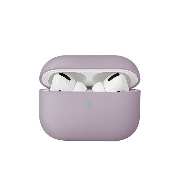 UNIQ Lino protective case skirta AirPods Pro violetinis UNIQ Lino protective case skirta AirPods Pro violetinis