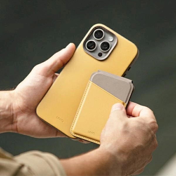 Uniq Lyden DS magnetic RFID walletphone stand - Geltonas-gray 3 Uniq Lyden DS magnetic RFID walletphone stand - Geltonas-gray 3