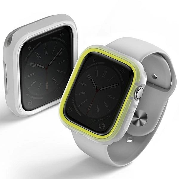 Uniq Moduo Dėklas skirtas Apple Watch 45/44mm Lime-Baltas 2