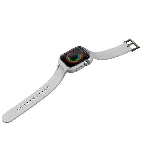 Apple Watch 45/44 mm Uniq Monos 2in1 rinkinys (dirželis + dėklas) – pilkas 3 Apple Watch 45/44 mm Uniq Monos 2in1 rinkinys (dirželis + dėklas) – pilkas 3