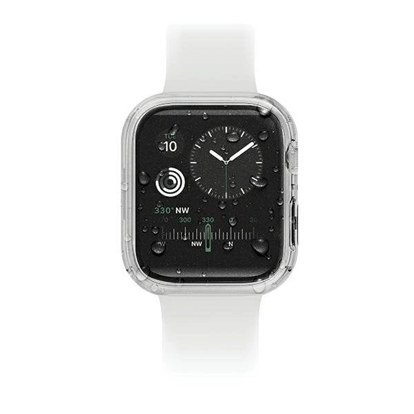 Uniq Nautic Apple Watch Series 7/8/9 41mm Dėklas Permatomas/Dove Permatomas