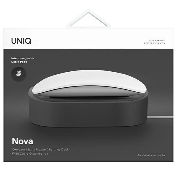 Dock stotelė Uniq Nova Magic Mouse – tamsiai pilka 3