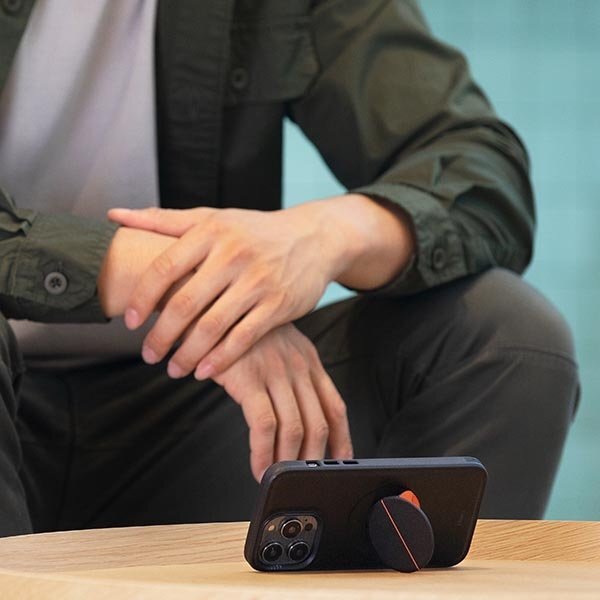 iPhone 14 Plus / 15 Plus Uniq Novo dėklas – juodas 4