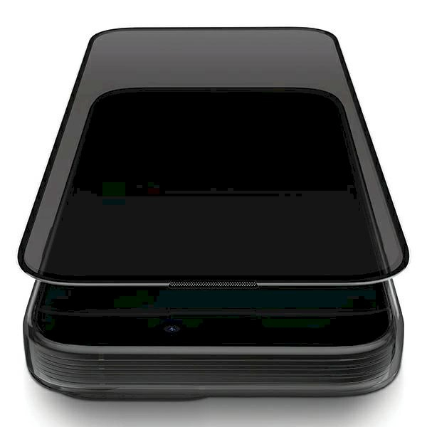 Uniq Optix Privacy Tempered Glass Privacy iPhone 15 Plus / 14 Pro MaxApplicator 3