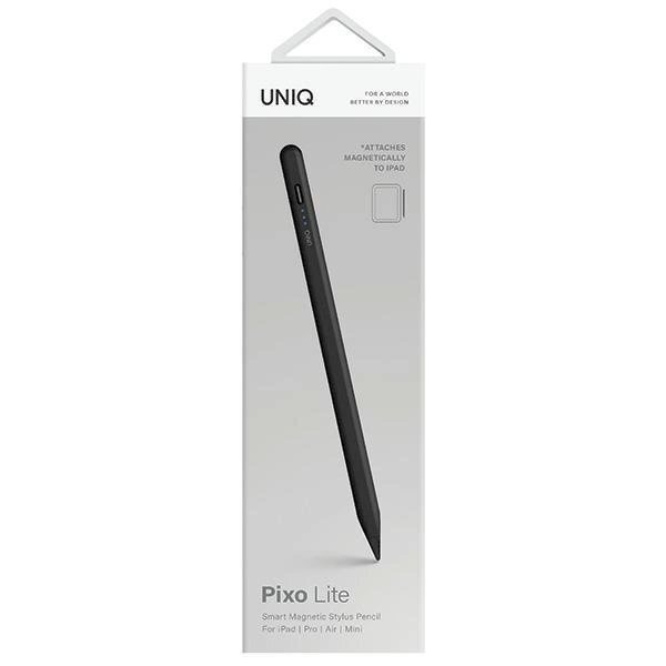 Uniq Pixo Lite Dėklas su magnetic stylus skirta iPad Juodas/graphite Juodas 1 Uniq Pixo Lite Dėklas su magnetic stylus skirta iPad Juodas/graphite Juodas 1
